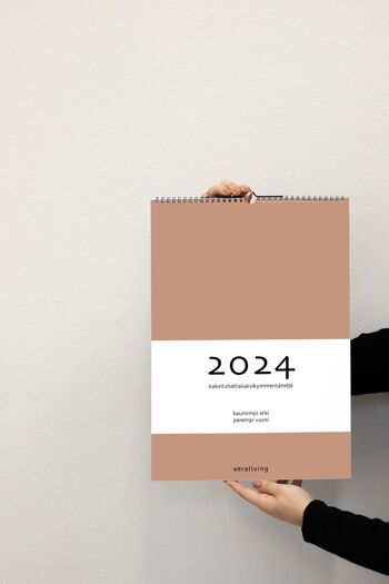 KAUNIIMPI ARKI seinäkalenteri 2024 2