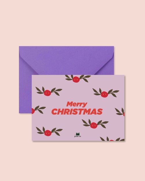 Carte de noël - Merry christmas