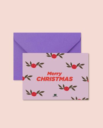 Carte de noël - Merry christmas 1