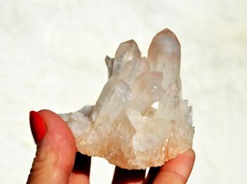 1 kg de grappe de quartz cristallin (5-8 pièces) 3