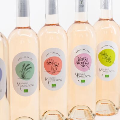 Domaine Montaurone IGP Méditerranée Organic Rosé Wine - NEW LABELS