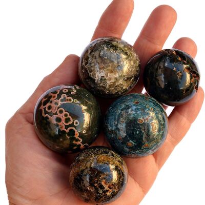 Ocean Jasper Crystal Sphere (25mm - 40mm)