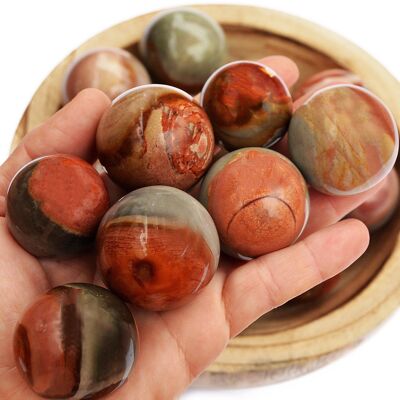 Polychrome Jasper Sphere Crystal (25mm - 40mm)