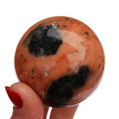 Cristal Sphère Calcite Orange (50mm - 60mm)
