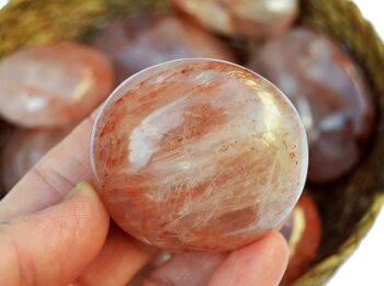 Pierre de palmier en cristal de quartz de feu (40 mm - 70 mm) 5
