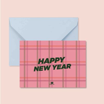 Greeting card - Happy new year