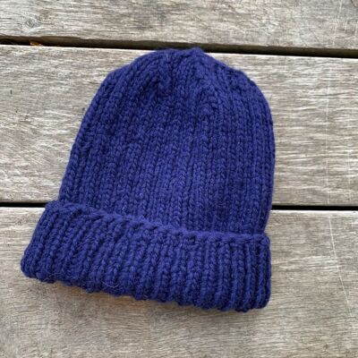 Gorro niño azul