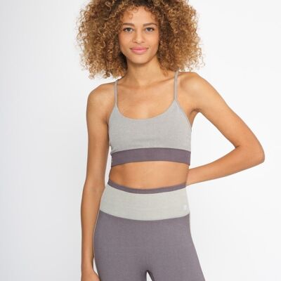 AGNI - organic cotton yoga bra