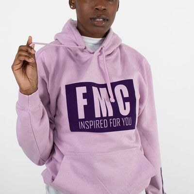 Sweat à capuche violet inspiré de FMC