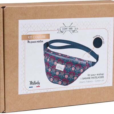 Quilted fanny pack kit | Melody