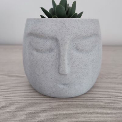 Maceta con forma de tótem Zen - Decoración del hogar y jardín