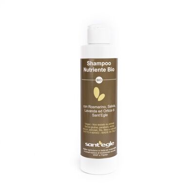Shampoo Biologico Nutriente con Rosmarino e Salvia 200 ml (Pacco da 6pz)