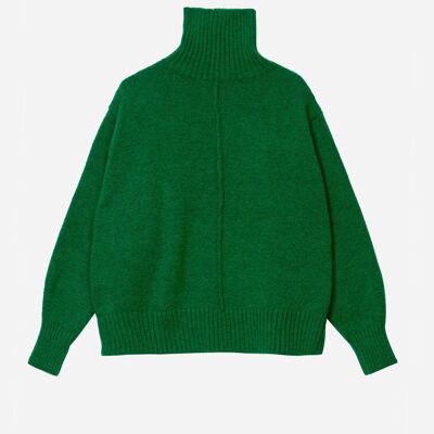 LIPY A apple knit turtleneck sweater