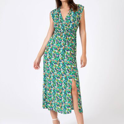 MIVIDA lucia prairie printed midi dress