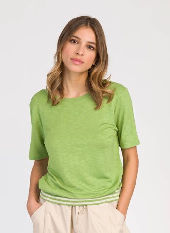 T-shirt à manches courtes TINDRA avocado 1