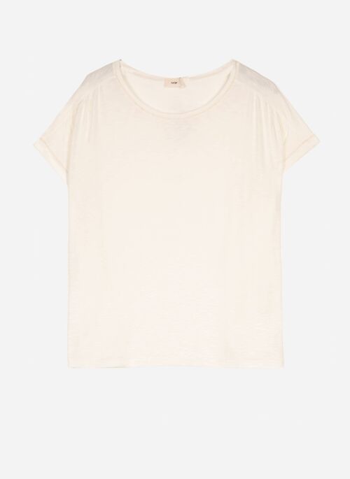 T-shirt sans manches TEMAY blanc