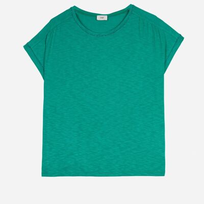 TEMAY mintgrünes ärmelloses T-Shirt