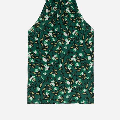 Elegant green KLOA amina printed top