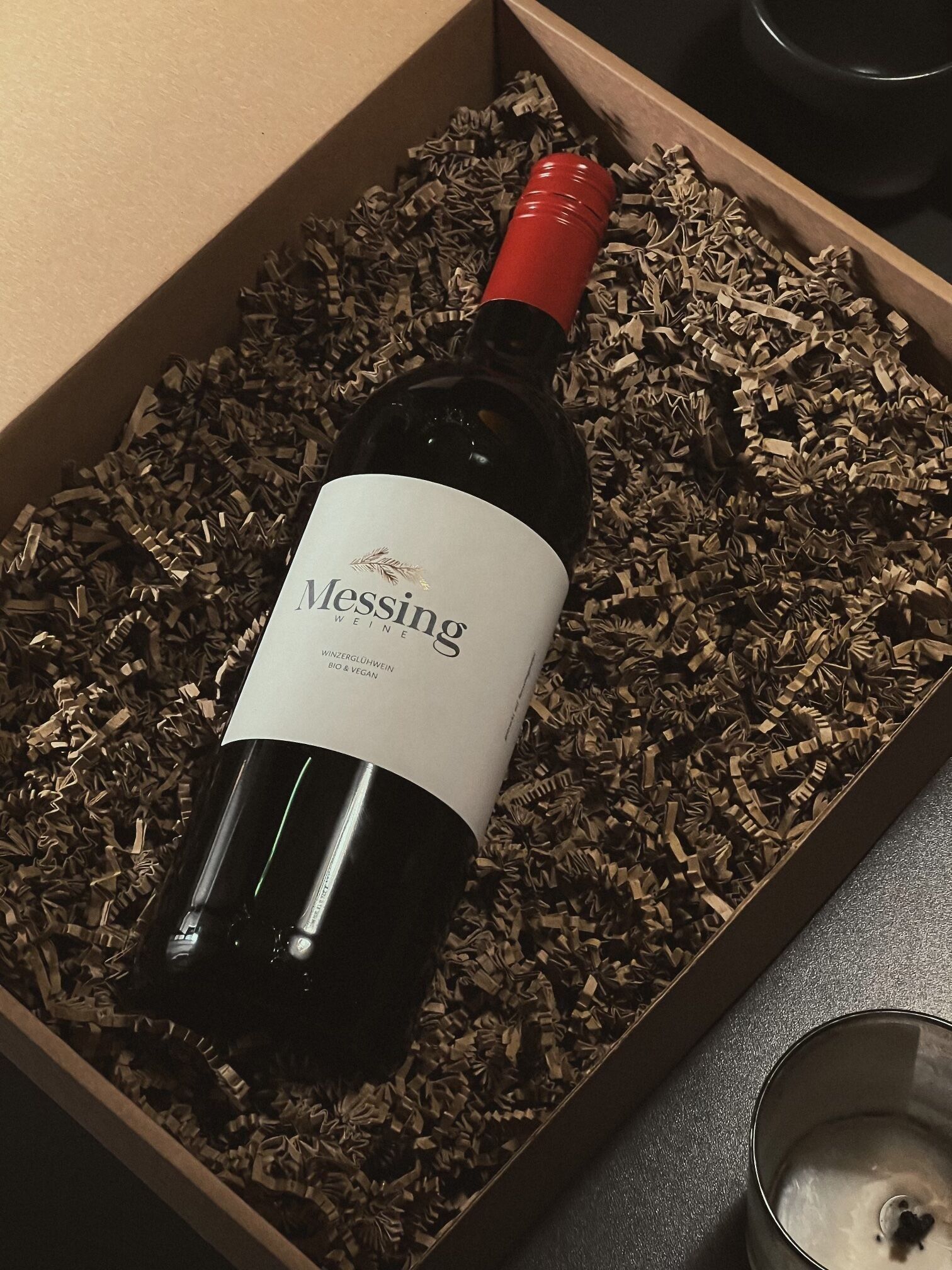 Messing Winzerglühwein - Rot -  1L