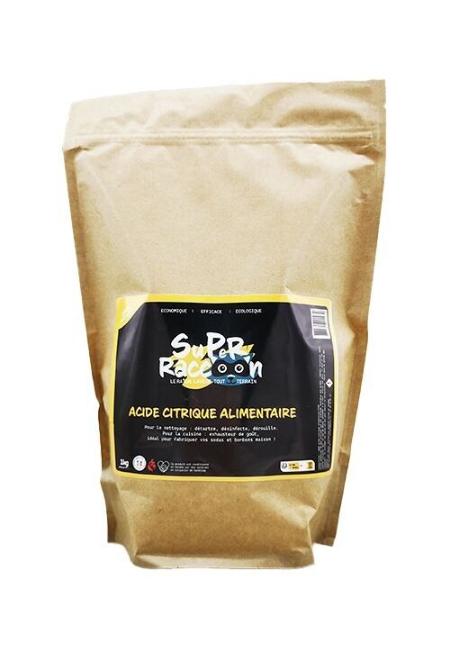 Acide citrique ALIMENTAIRE - SAC 1 Kg