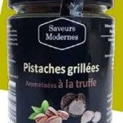 Pistaches grillées aux éclats de truffe - pot verre