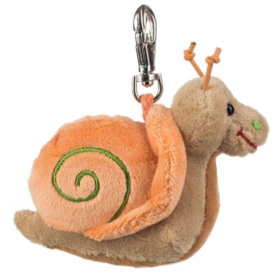 Plush keychain snail "Adele"