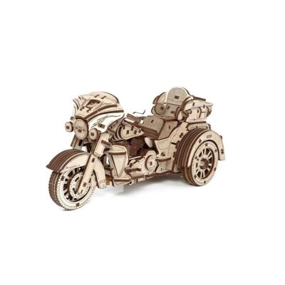 Triciclo rompecabezas de madera 3D DIY Eco Wood Art, 2918, 22.6×11.1×11.1cm