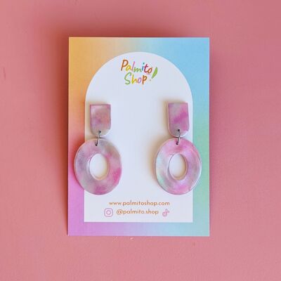 Pendientes irisados Caricia