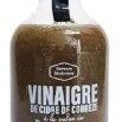 Vinaigre de cidre de Corrèze Pêche -Romarin