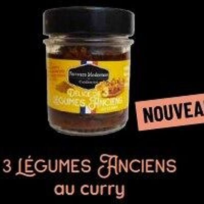 Tartinable 3 légumes anciens au curry