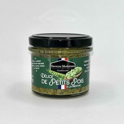 Guisantes untables con menta