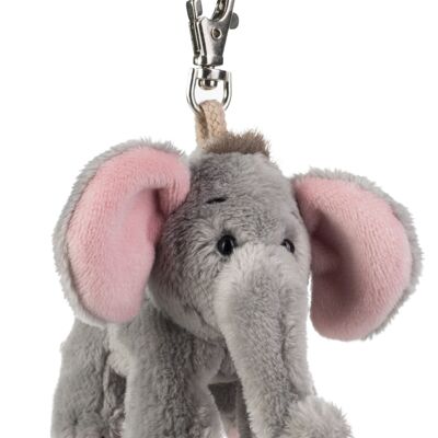 Plush keychain elephant "BabySugar" rosé