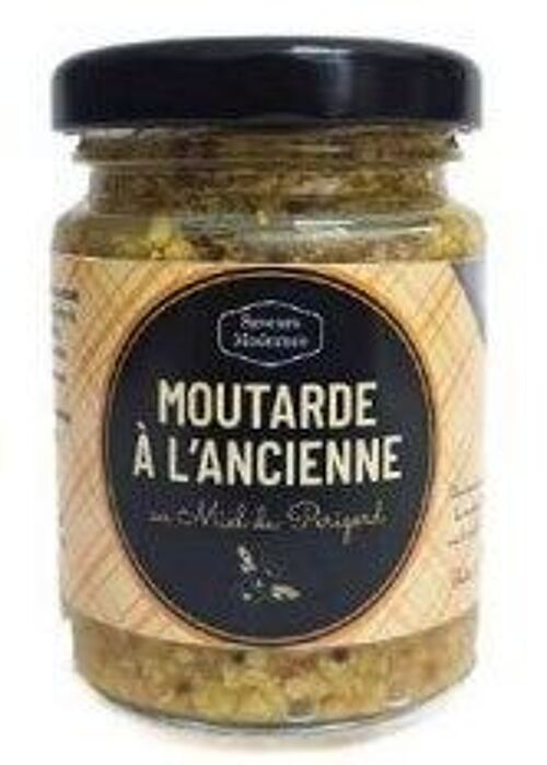 Moutarde ancienne au miel du Périgord
