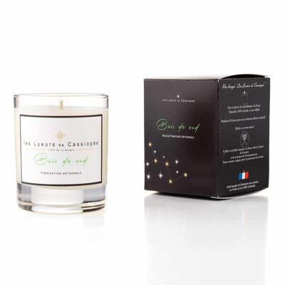oud wood scented candle