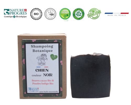 Shampoing naturel & biologique pour Chien "Poils Noirs"-Sans SCI