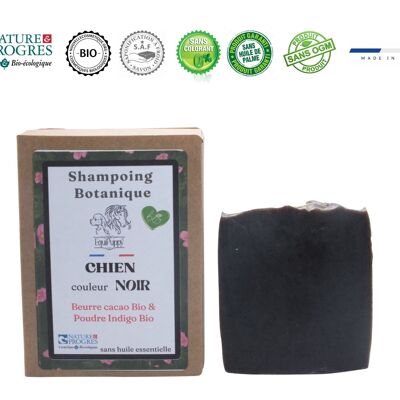 Shampoing naturel & biologique pour Chien "Poils Noirs"-Sans SCI