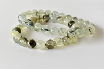 Phrenite Bracelet, Crystal Bracelet (Prosperity and Expansion) 1