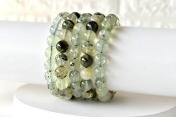 Phrenite Bracelet, Crystal Bracelet (Prosperity and Expansion) 3