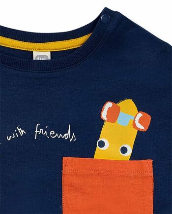 T-shirt en tricot tuctuc - 11359358 3
