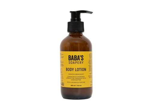 Body Lotion 250ml - orange and bergamot