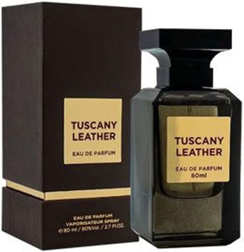 Eau de Parfum Tuscany Leather de Fragrance World - 80ml