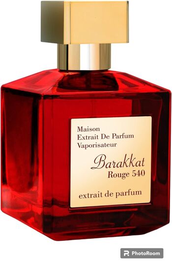 Extrait de Parfum Barakkat Rouge 540 Maison Fragrance World - 100ml