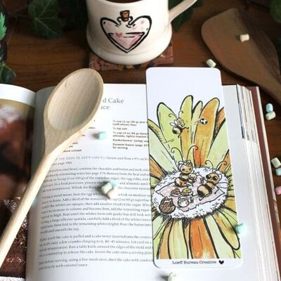 Bookmark Bees Two-sided