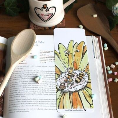 Bookmark Bees Two-sided