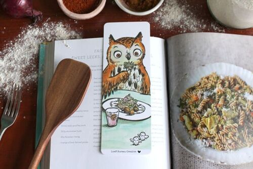 Bookmark Owl Two-sided