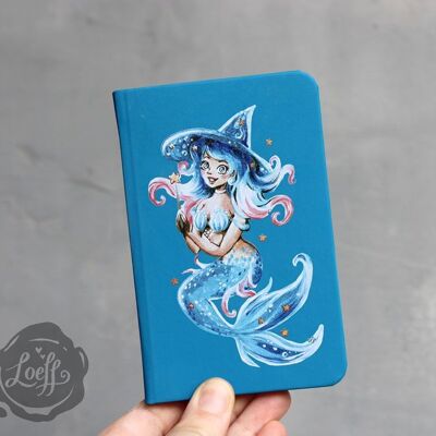 Cuaderno Pequeño A6 Bruja Del Mar