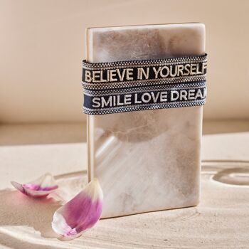 Bracelet déclaration Smile Love Dream 2