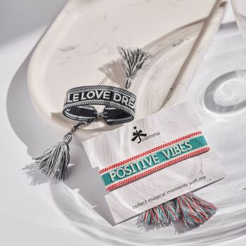 Bracelet déclaration Smile Love Dream 3