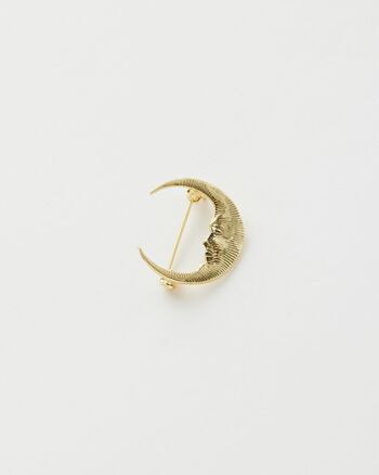 Broche Lune Céleste 1