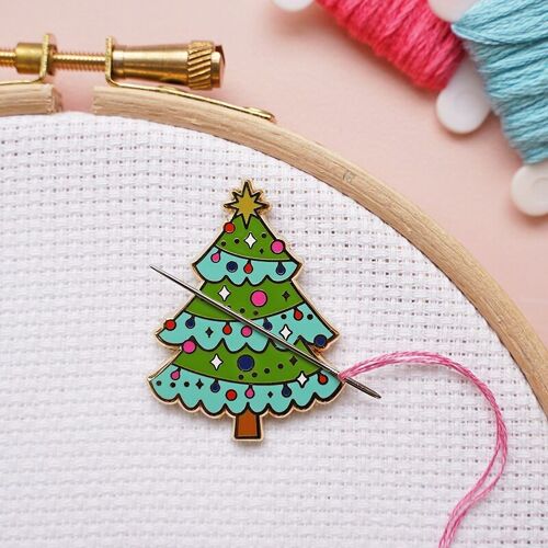 Christmas Tree Magnetic Needle Minder